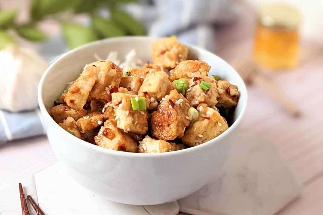 Baked Honey Garlic Tofu - Miz En Place