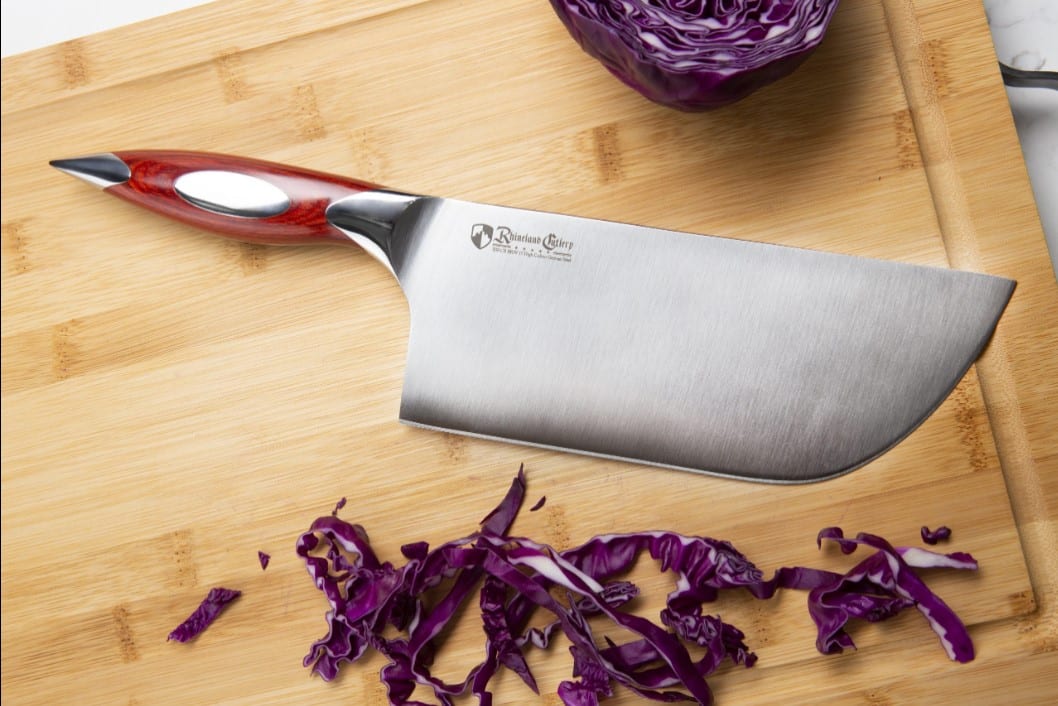 8" CHINESE CLEAVER with BLADE PROTECTOR