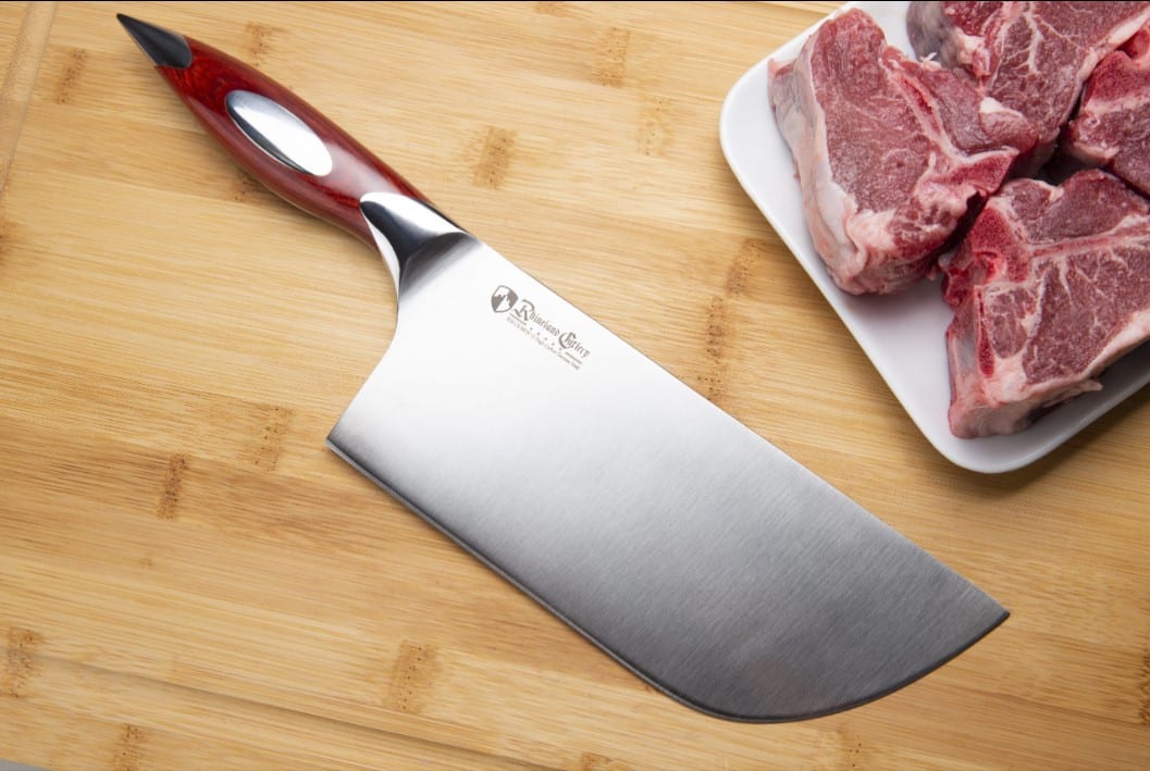 8" CHINESE CLEAVER with BLADE PROTECTOR