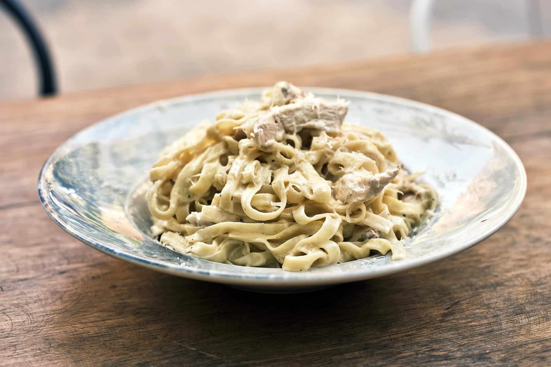 Chicken Alfredo with Pasta - Miz En Place