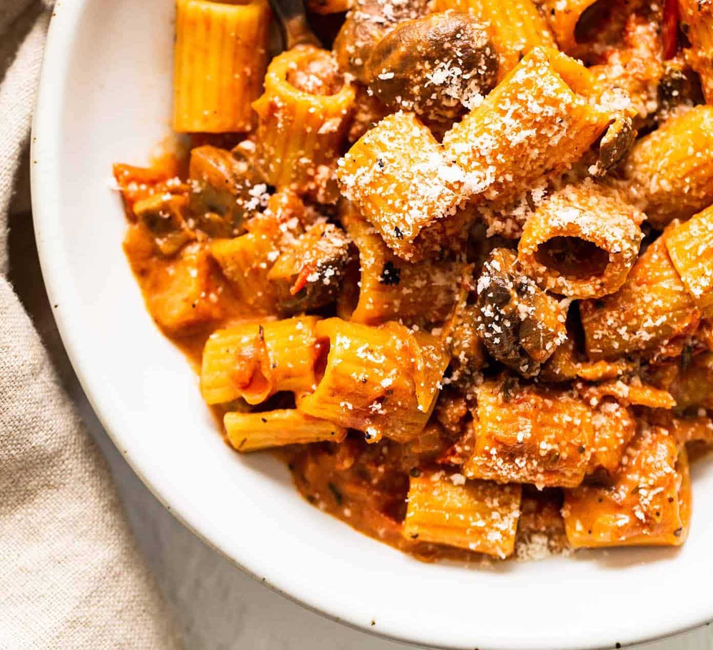 Pasta alla Boscaiola - Miz En Place