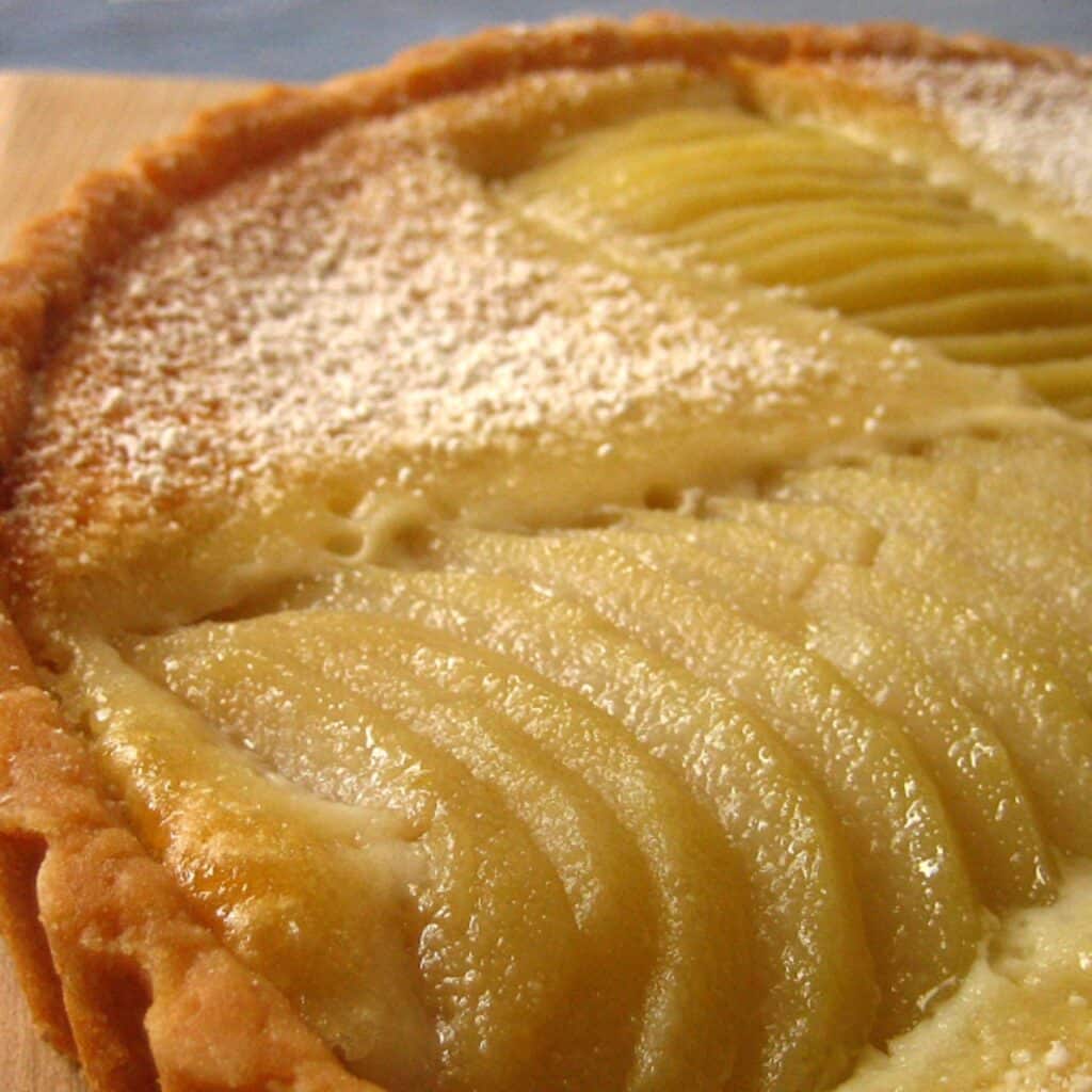 Pear Frangipane Tart