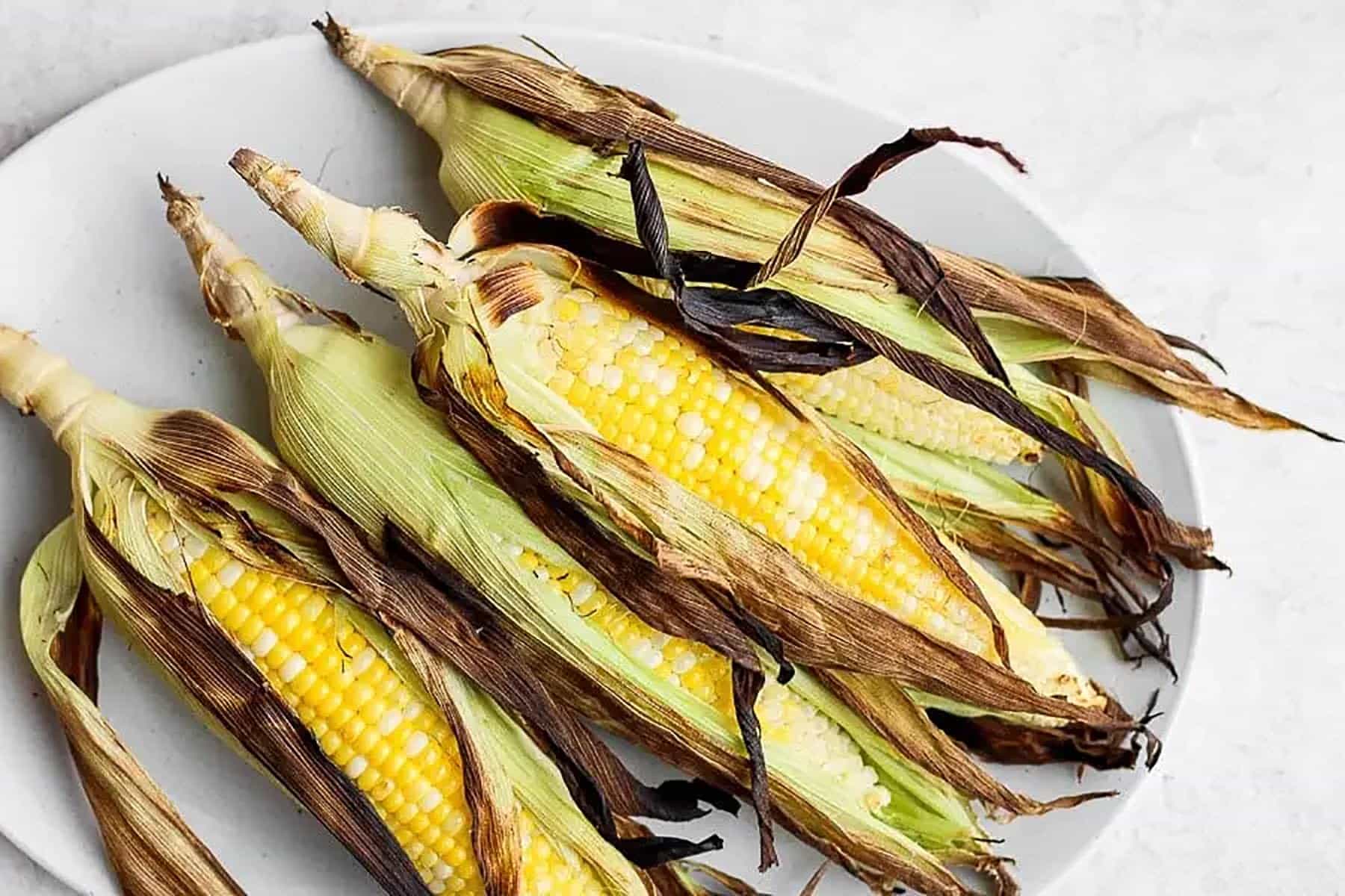 Grilled Corn in Husks - Miz En Place