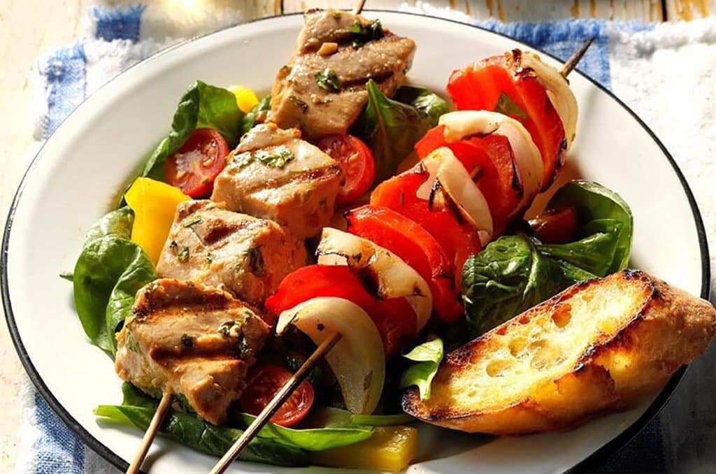 Teriyaki Tuna Kabobs