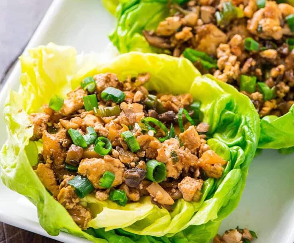 Tofu Lettuce Wraps