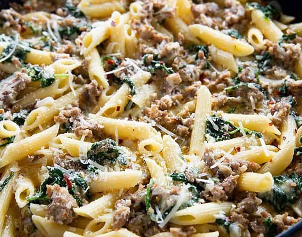 Creamy Italian Sausage Pasta