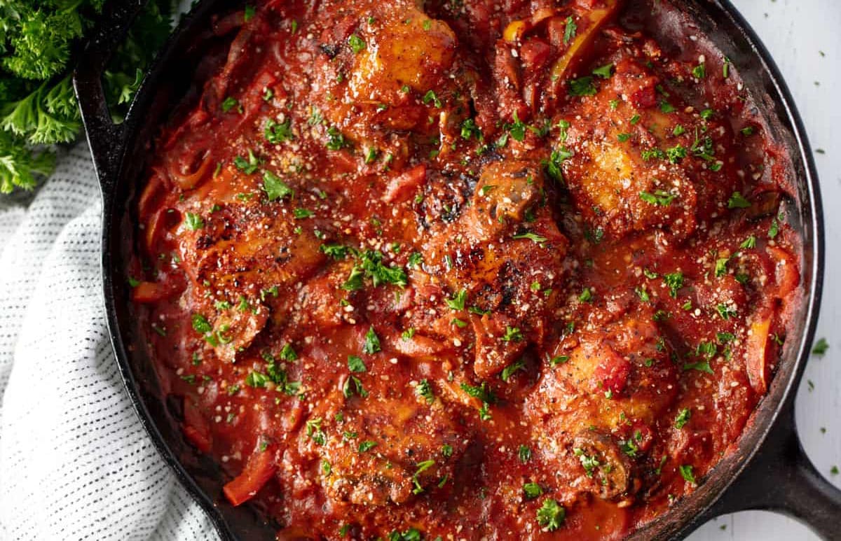 Chicken Cacciatore - Miz En Place