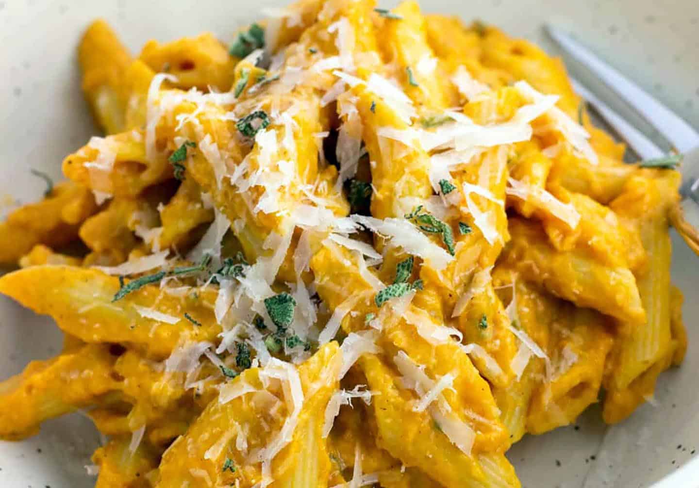 Creamy Pumpkin Pasta - Miz En Place