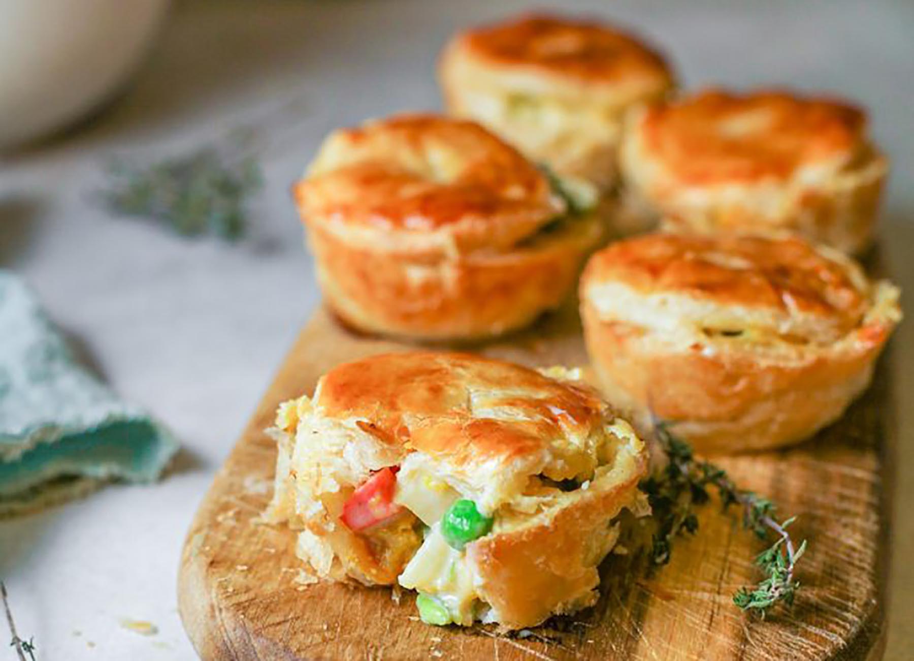 Mini Vegan Pot Pies - Miz En Place