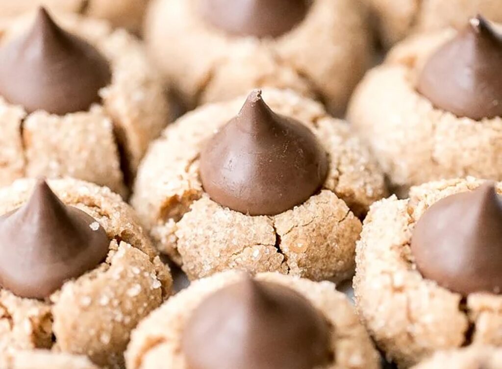 Peanut Butter Blossom Cookies