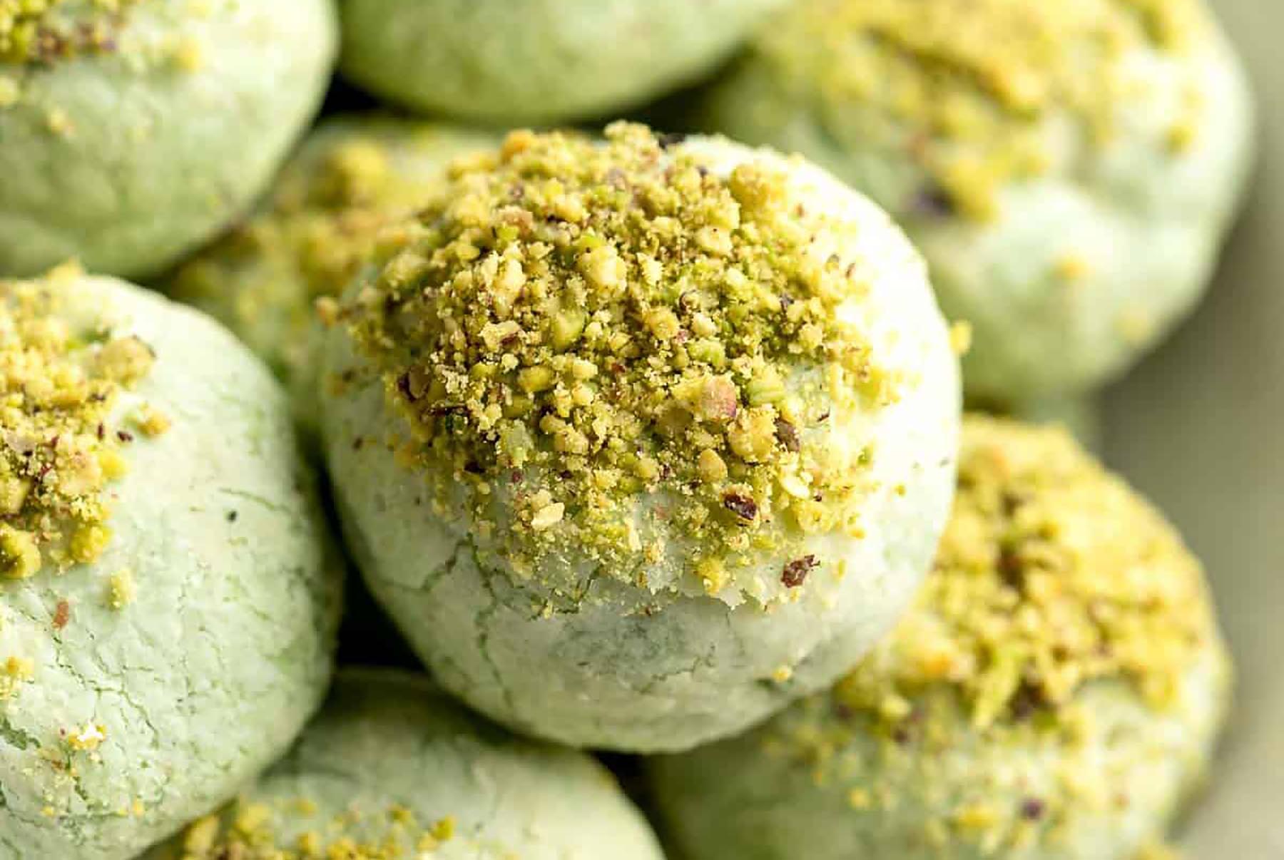 Pistachio Cookies - Miz En Place