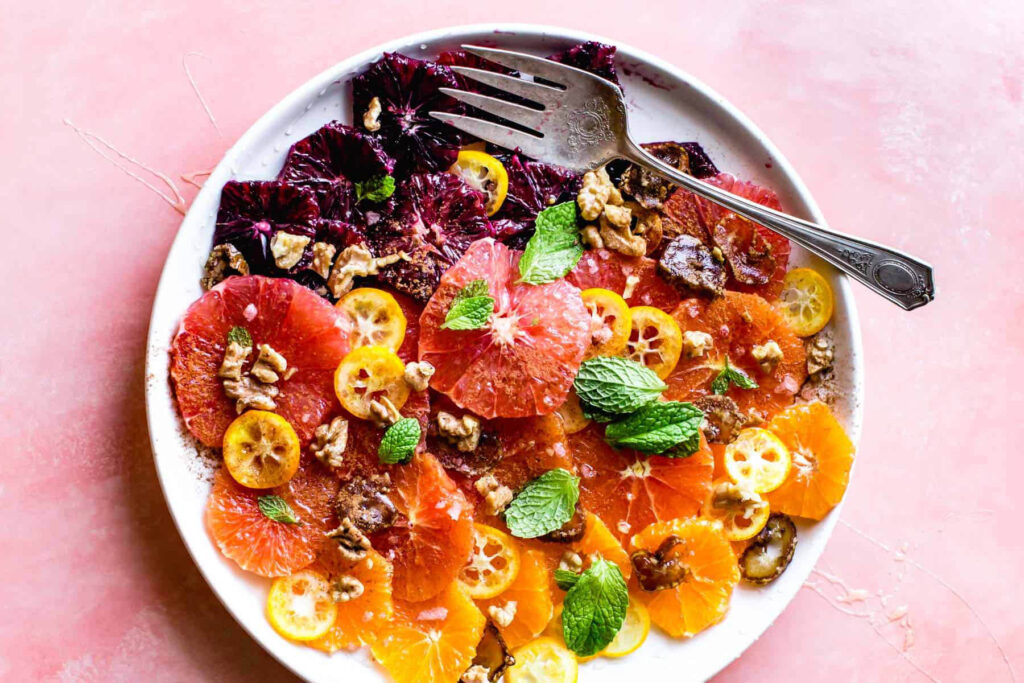 Winter Citrus Fruit Salad
