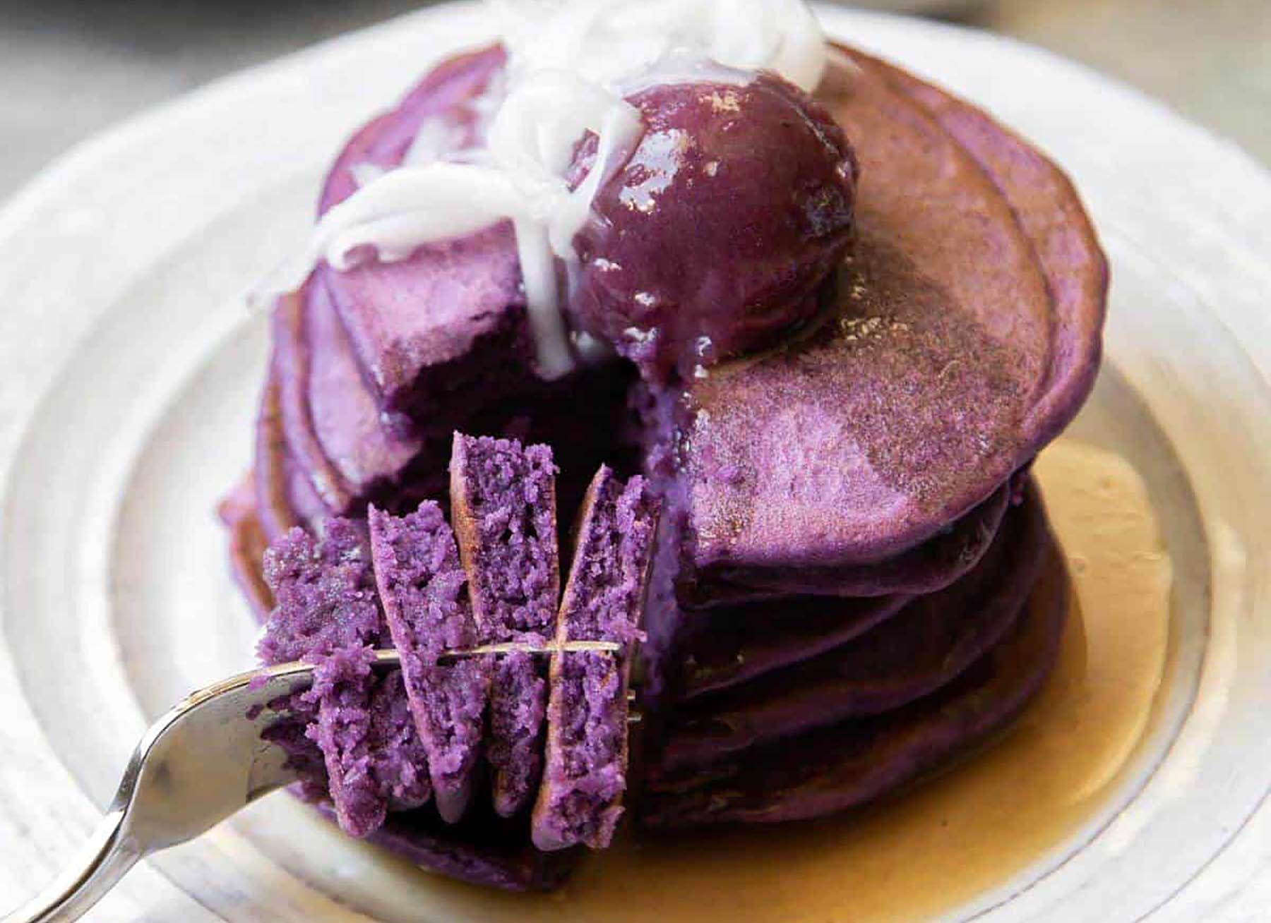 Ube Pancakes - Miz En Place