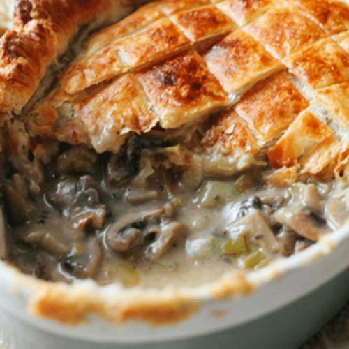 Mushroom & Leek Pie Mushroom & Leek Pie