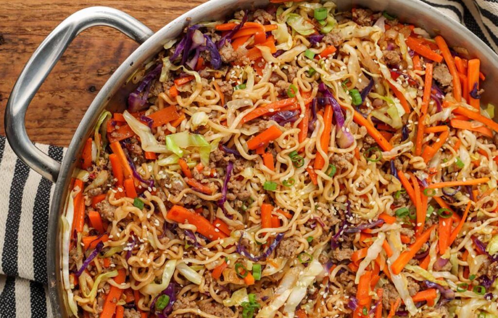 Egg Roll Noodle Bowl