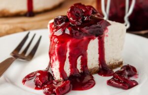 No-Bake Cherry Cheesecake