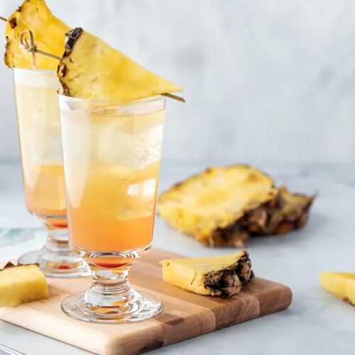 Tropical Pineapple Turmeric Mocktail Tropical Pineapple Turmeric Mocktail