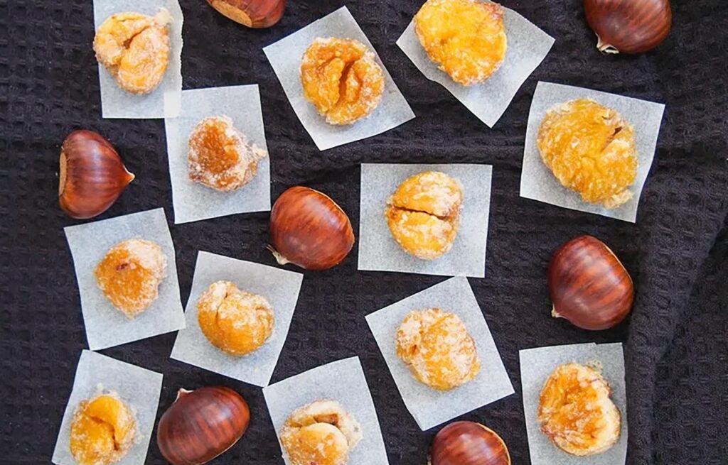 Marrons Glaces Candied Chestnuts