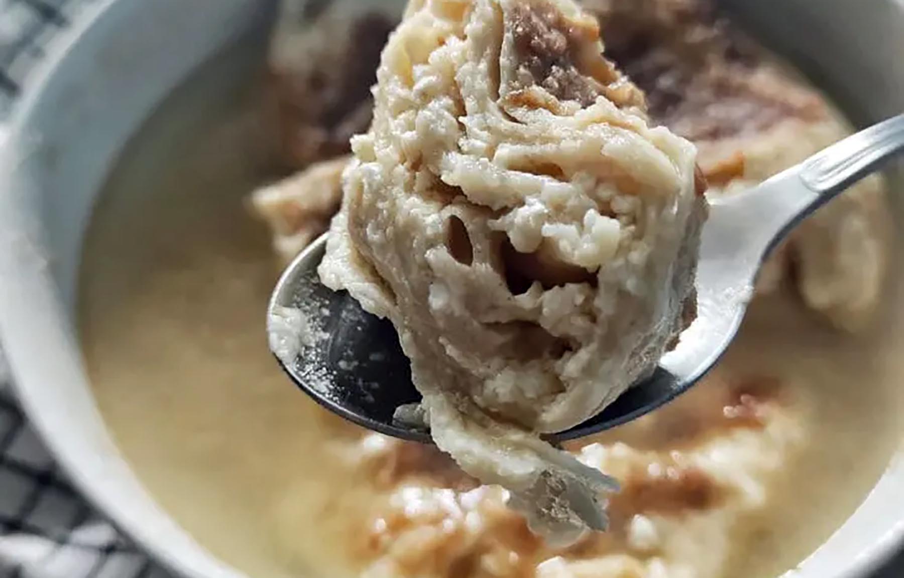 Štrukli in Soup (Croatian Cheese Dumpling Soup) - Miz En Place