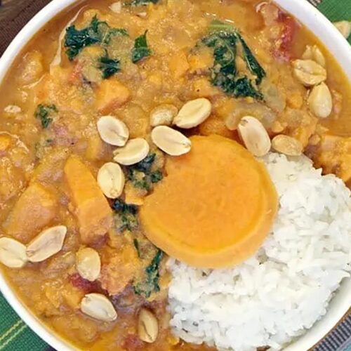Vegetarian African Peanut Soup