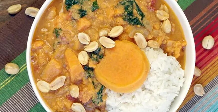 Vegetarian African Peanut Soup