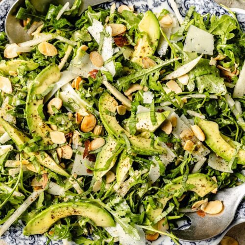 Asiago Arugula Pear Salad