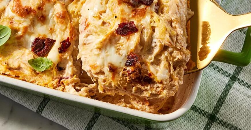 Chicken & Spaghetti Squash Casserole