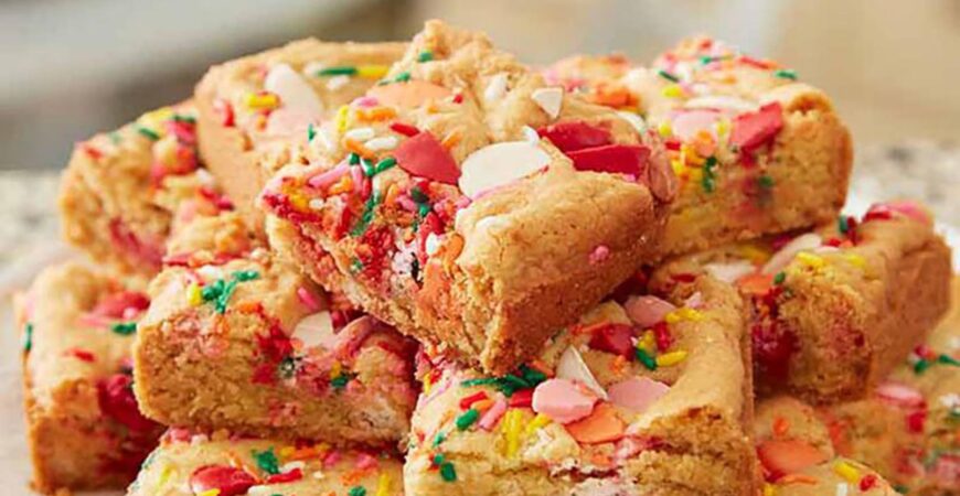 Soft & Chewy Sugar Cookie Bars