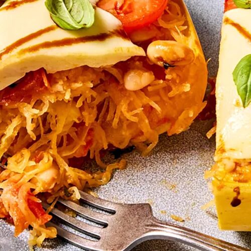 Spaghetti Squash Caprese