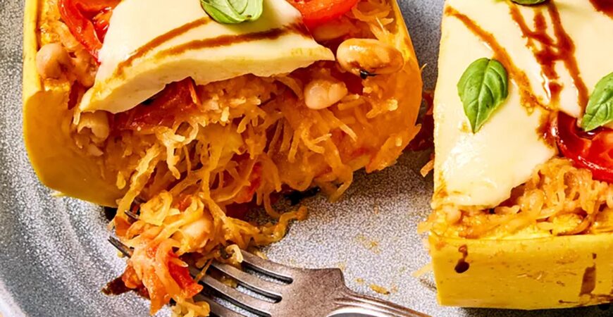 Spaghetti Squash Caprese