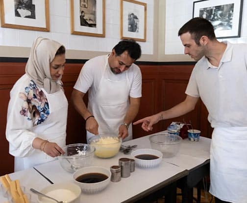 Fettuccine Pasta and Tiramisu Cooking Class
