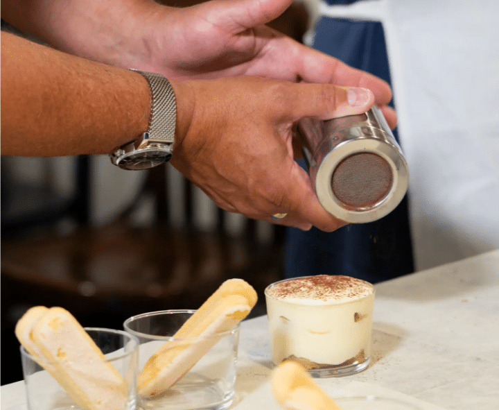 Fettuccine Pasta and Tiramisu Cooking Class