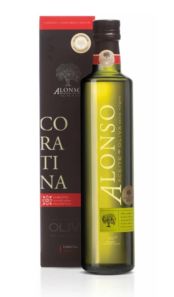 Alonso Olive Oil Coratina 500ml bottle 2020 harvest