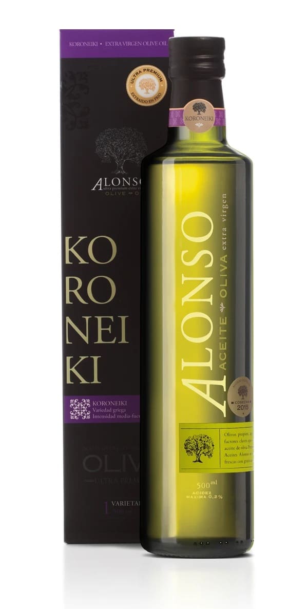 Alonso Olive Oil Koroneiki 500ml bottle 2020 harvest_1