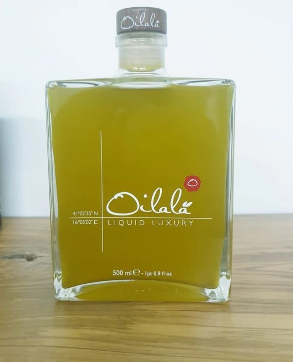 Oilala 500ml Coratina 2020 harvest gift bottle