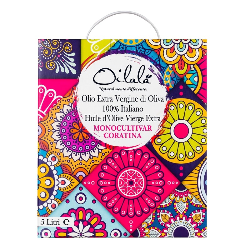 Oilala 5l Coratina Bag in box 2020 harvest