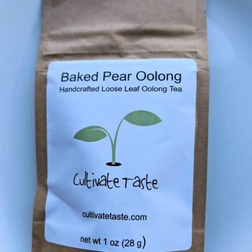 baked pear oolong