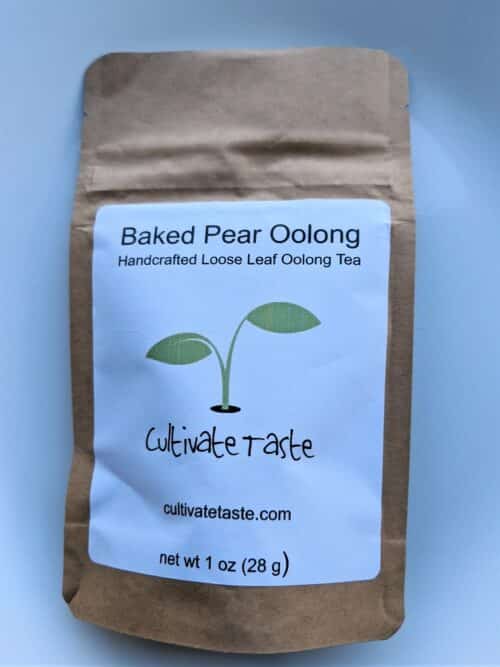baked pear oolong