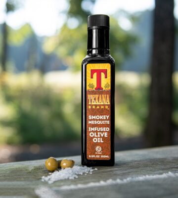 Texana Brand Smokey Mesquite Infused Olive Oil