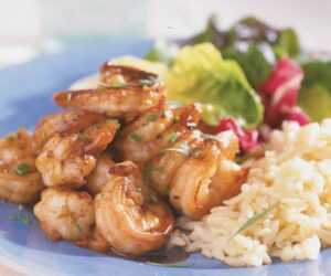 Sauteed-shrimp-with-buttery-vinegar-sauce