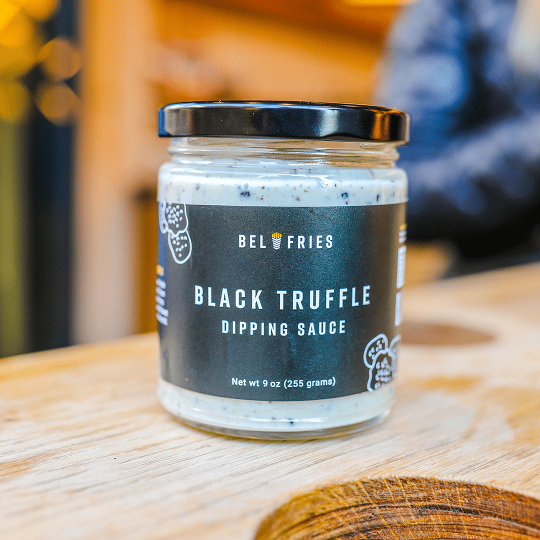 Bel-Fries Black Truffle sauce