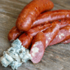 Black Pepper & Blue Cheese Hand-Crafted Sausages – 4 packs/16 links