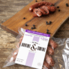 Pork, Bison, & Huckleberry Hand-Crafted Sausages – 4 packs/16 links