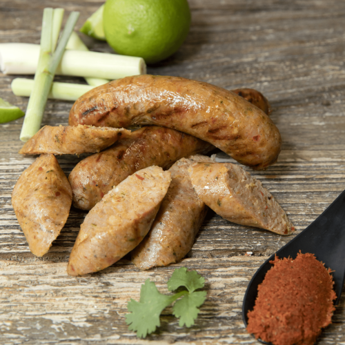 Thai Chicken Hand-Crafted Sausages – 4 packs/16 links
