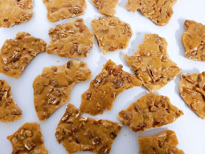 Missouri Pecan Brittle, 8 oz bag (available in a box of 6 or 12 bags)