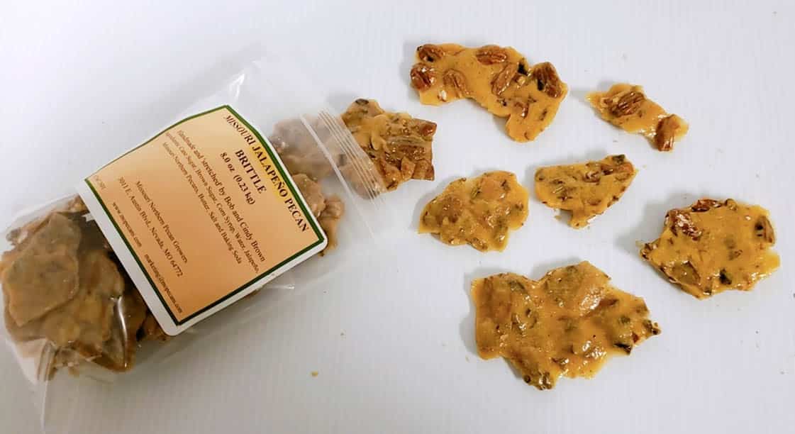 Missouri Pecan Jalapeno Brittle