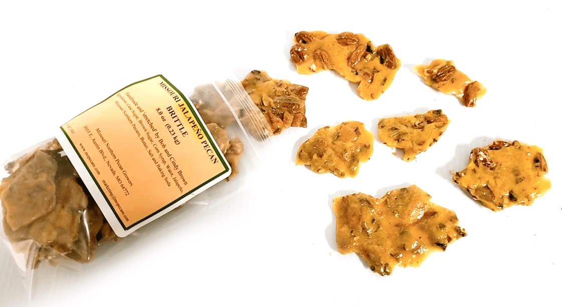 jalapeño pecan brittle