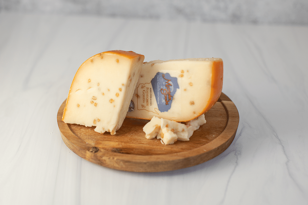 Marieke Gouda Foenegreek Raw Milk Cheese, 1 pound (16oz)