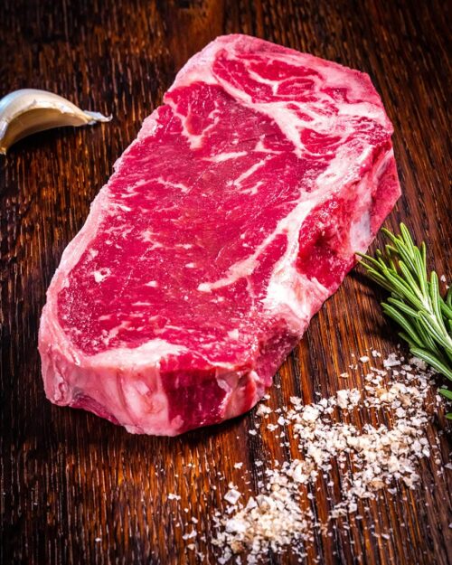 Guaranteed Premium Angus Beef Bone-in Strip Steak, 14oz or 16oz