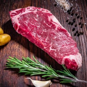 Guaranteed Premium Angus Beef Boneless Strip Steak, 12oz or 16oz